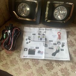 Faros para neblina para GMC Sierra 2500 HD 2015 al 2017 
