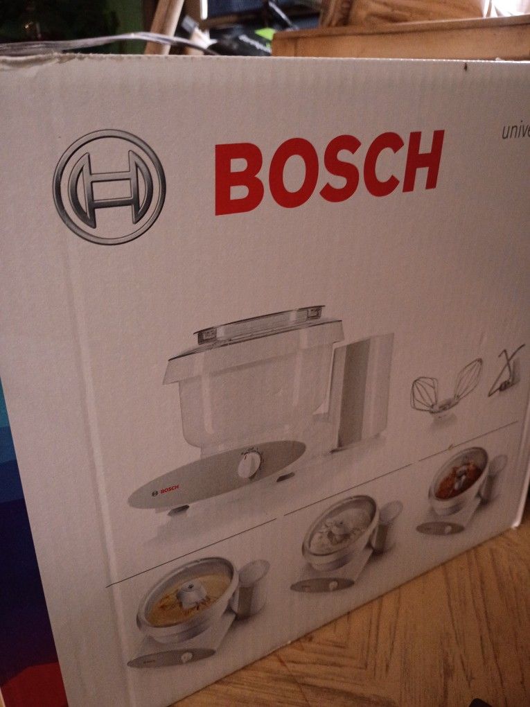 New In Box Bosch Professional Stand Mixer & Ice Cream Maker Attachment