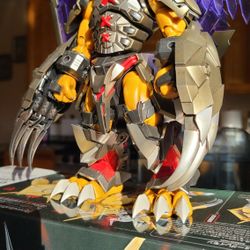 Wargreymon Figure Rerise Action Figure Model Assembled and Custom Painted