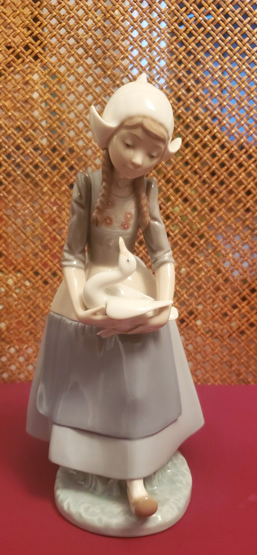 Lladro Dutch Girl with Goose
