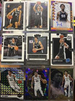 SPURS ROOKIE LOT!!! - ONLY $40.00