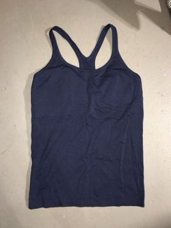 Blue Lululemon Tank