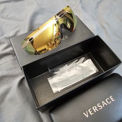 Sale or Trade - New Versace Startrek Runaway Unisex Gold Sunglasses
