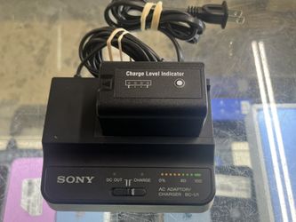 Sony BC-U1A Battery Charger AC Adapter with 1 BP U-30 Watson B-4231 Battery