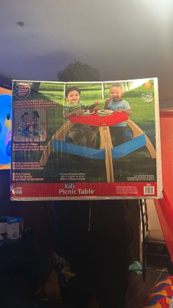 Picnic Table Set For Kids