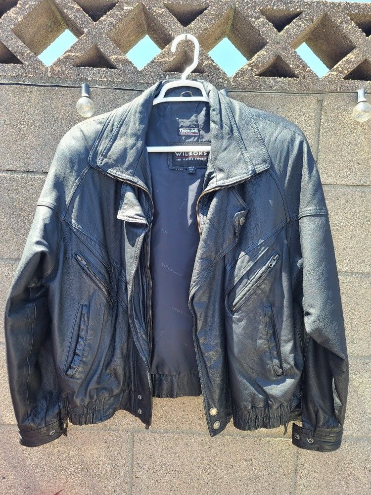Wilson's Leather Thinsulate Jacket Large Men's