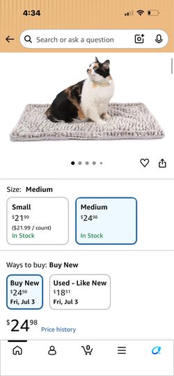 Cooling pet bed