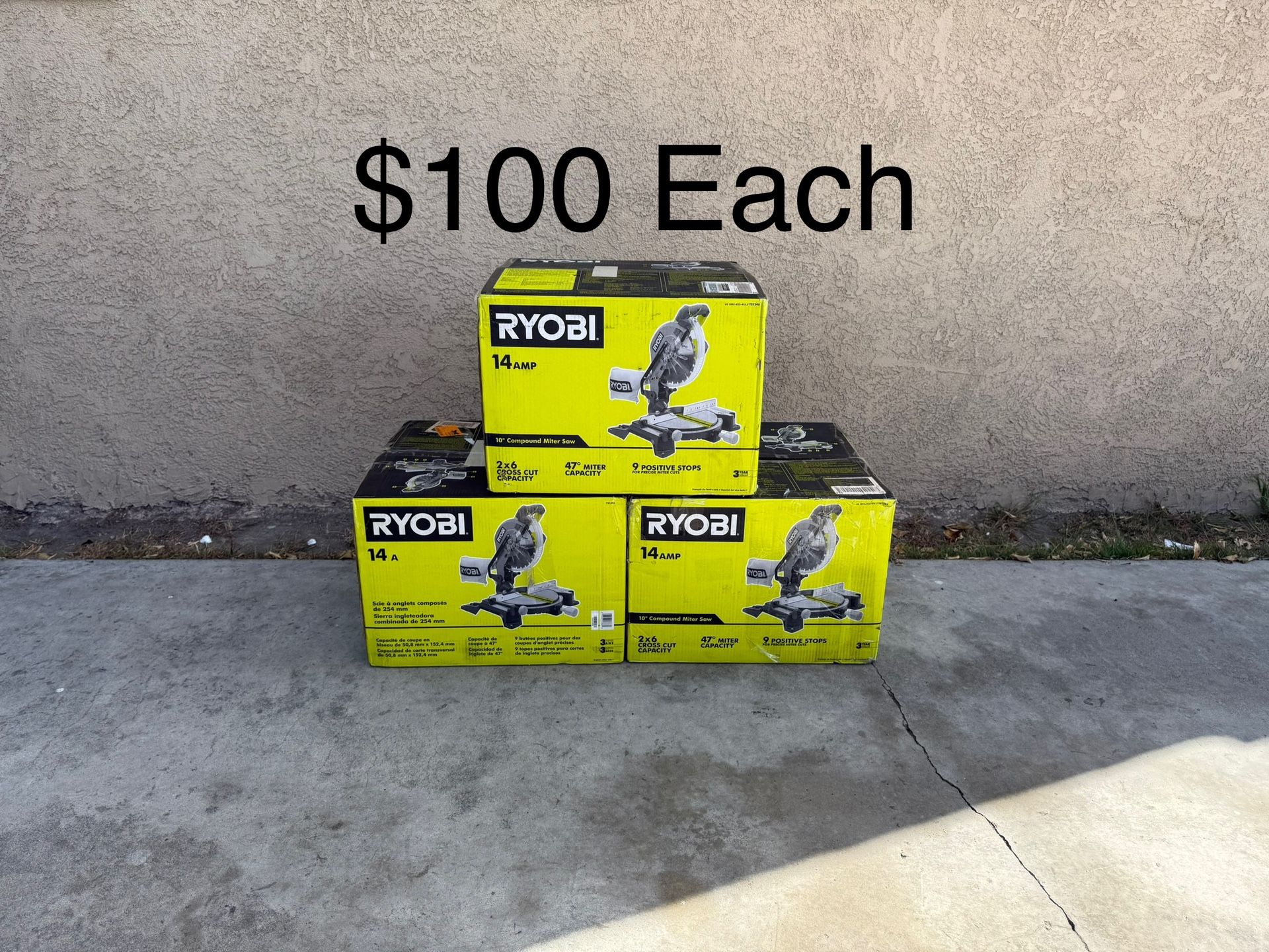 RYOBI 14 Amp Corded 10 in. Compound Miter Saw w/LED Cutline Indicator