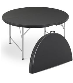 53" Round Foldable Table