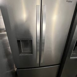 Whirlpool French Dr Fridge Stainless Steel 2025
