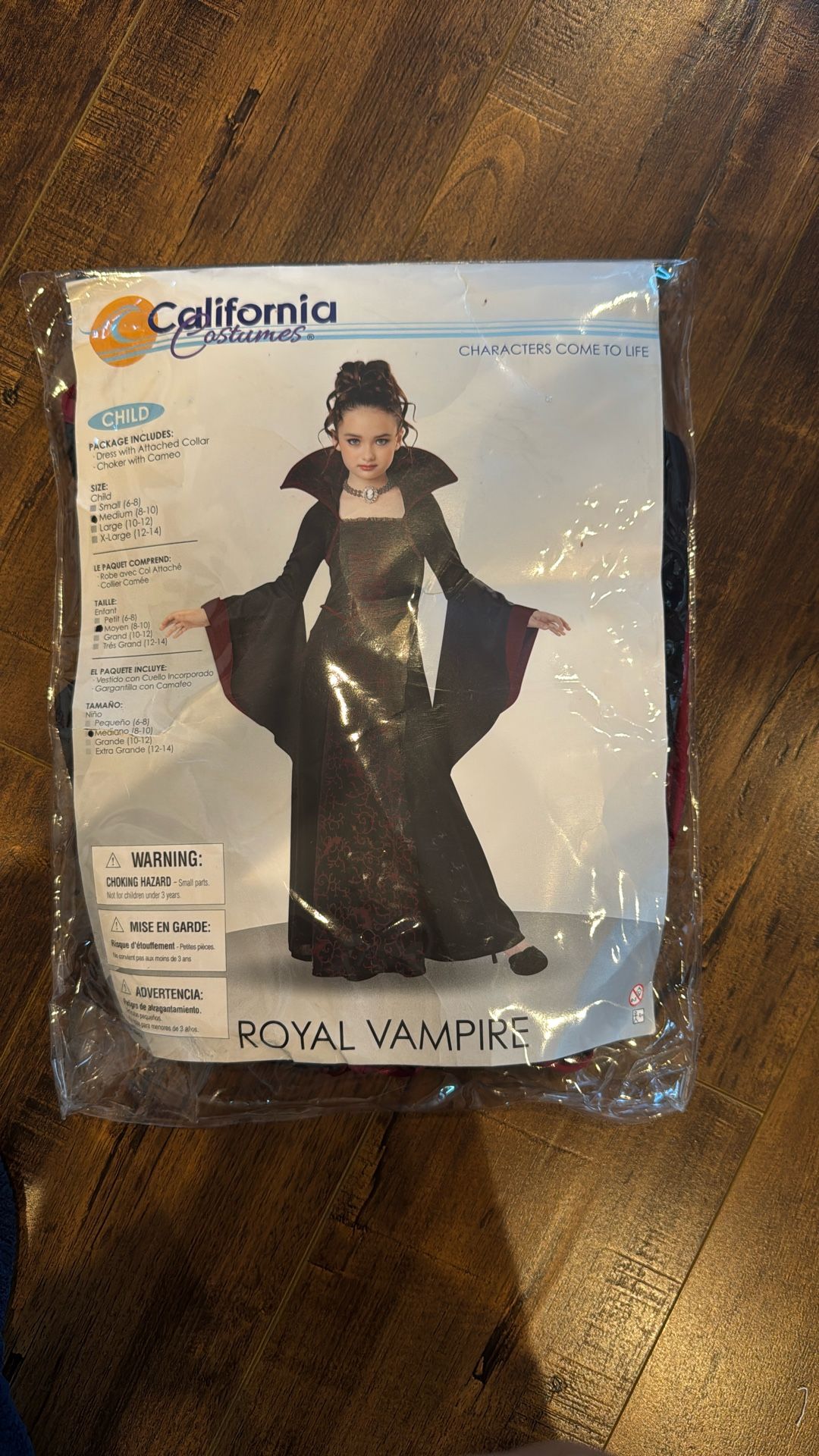 Kids Vampire Costume 8/10