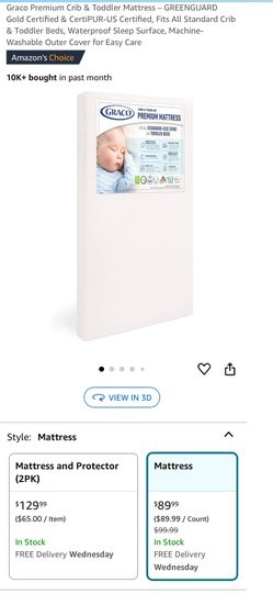 Graco Premium Crib & Toddler Mattress