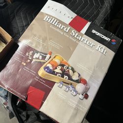 Sportcraft Billiard Starter Kit