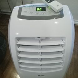 LG portable  air conditioner with remote 