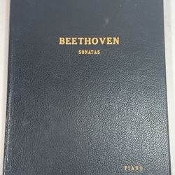 Beethoven Sonatas Piano Carl Fischer’s Music Library # 789 / 9832/4  / Rare