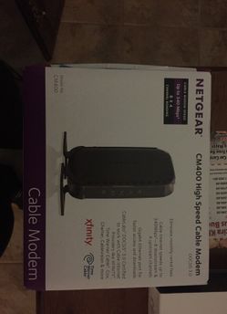 Netgear CM 400 modem