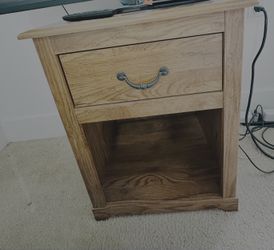 Wooden Nightstand