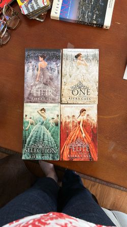 4 Book Selection Series by Kiera Cass