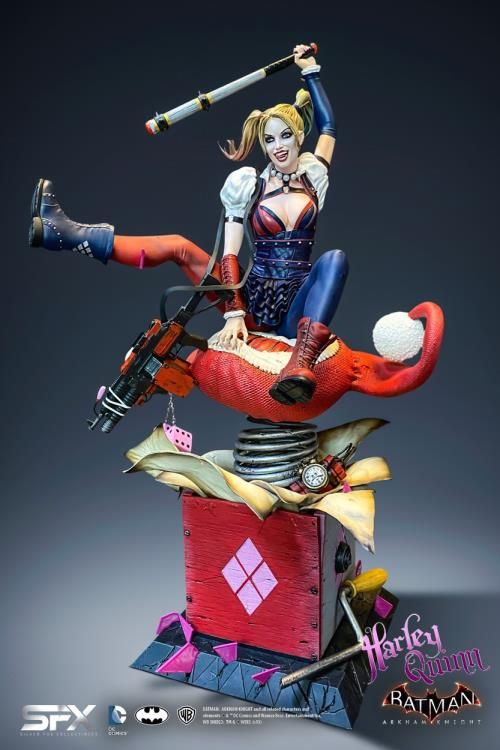 Silver Fox Harley Quinn Statue Collectible Figure Resin Model