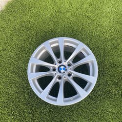 Silver BMW Rims