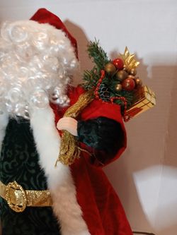 Santa Christmas Tree Topper 