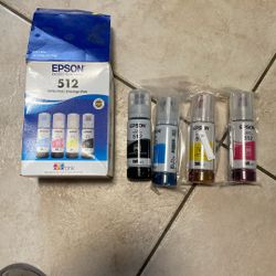 Epson Printer Ink Black Color New