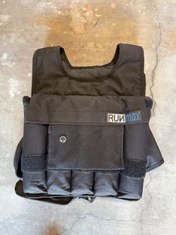 RUNmax 60lb Weighted Vest