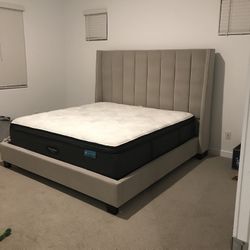 King Sized Mattress W/ Box Spring