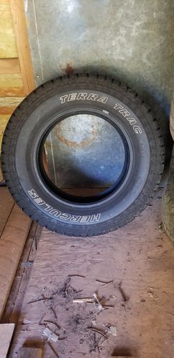 Almost new all terrain tires