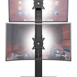 Dual Vertical Computer stand