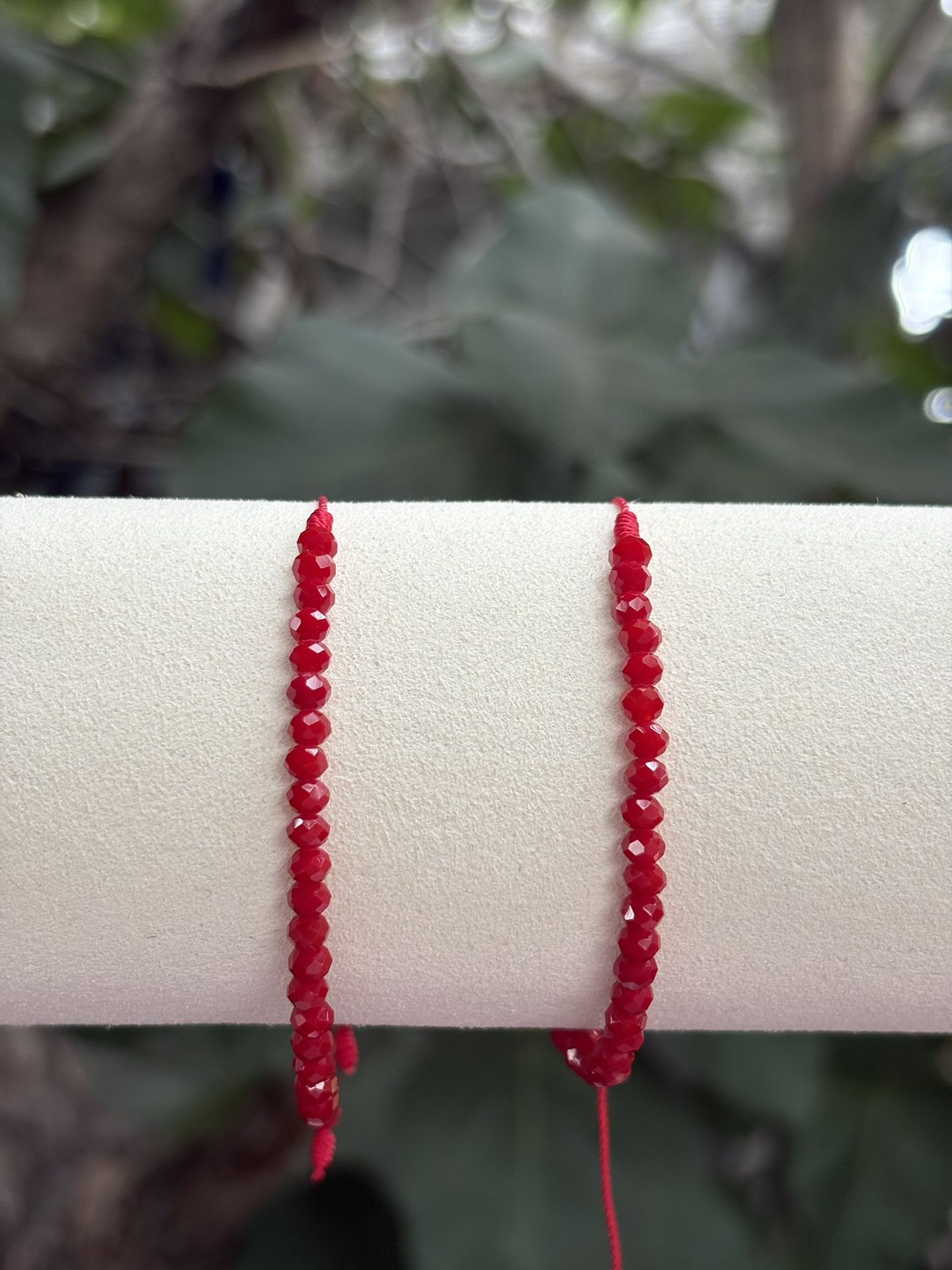 Red Bead Bracelet