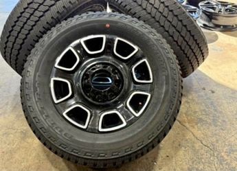 20" Ford F250 F-350 OEM Lariat Platinum wheels rims Bridgestone LT275/65R20