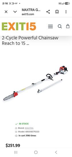 New pole saw