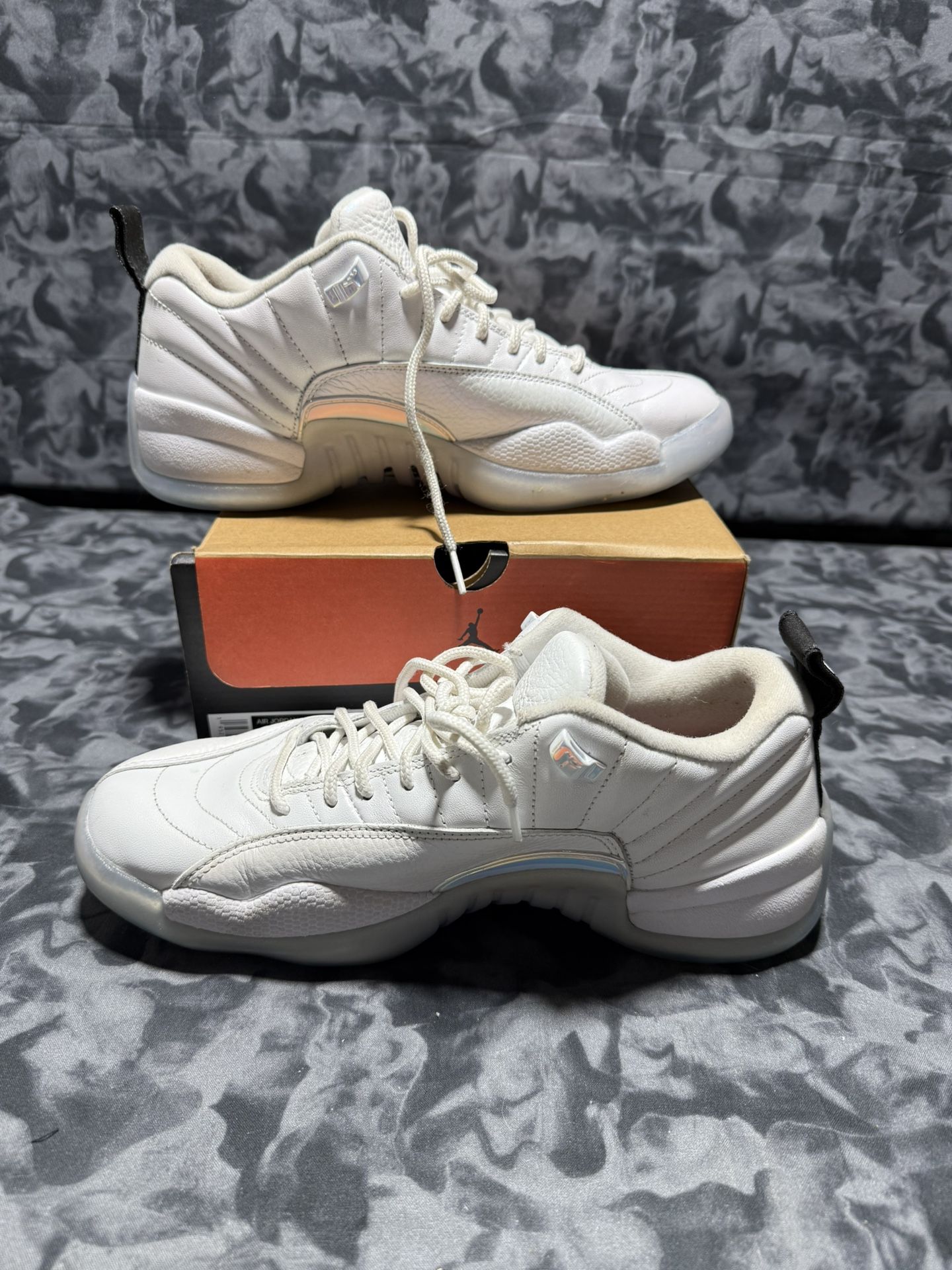 Nike Air Jordan 12 Retro Low Easter White Mens 9.5 DB0733-190 Shoes Sneakers OG