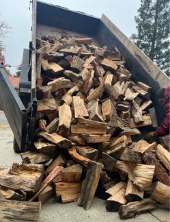 Mix seasoned firewood delivered