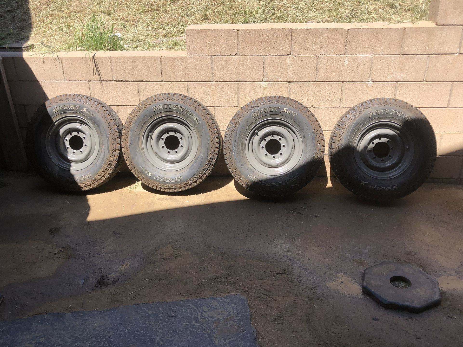 Ford 16” Tires And Rims