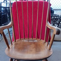  Antique Windsor Bow Rocking Chair