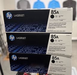 NEW Genuine HP 85A Laser Toner Cartridges- $40 EA or $100 All 3