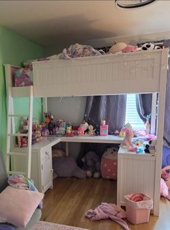 Pottery barn loft bed