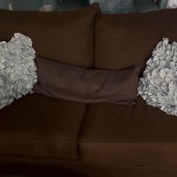 Comfy Brown Couch 