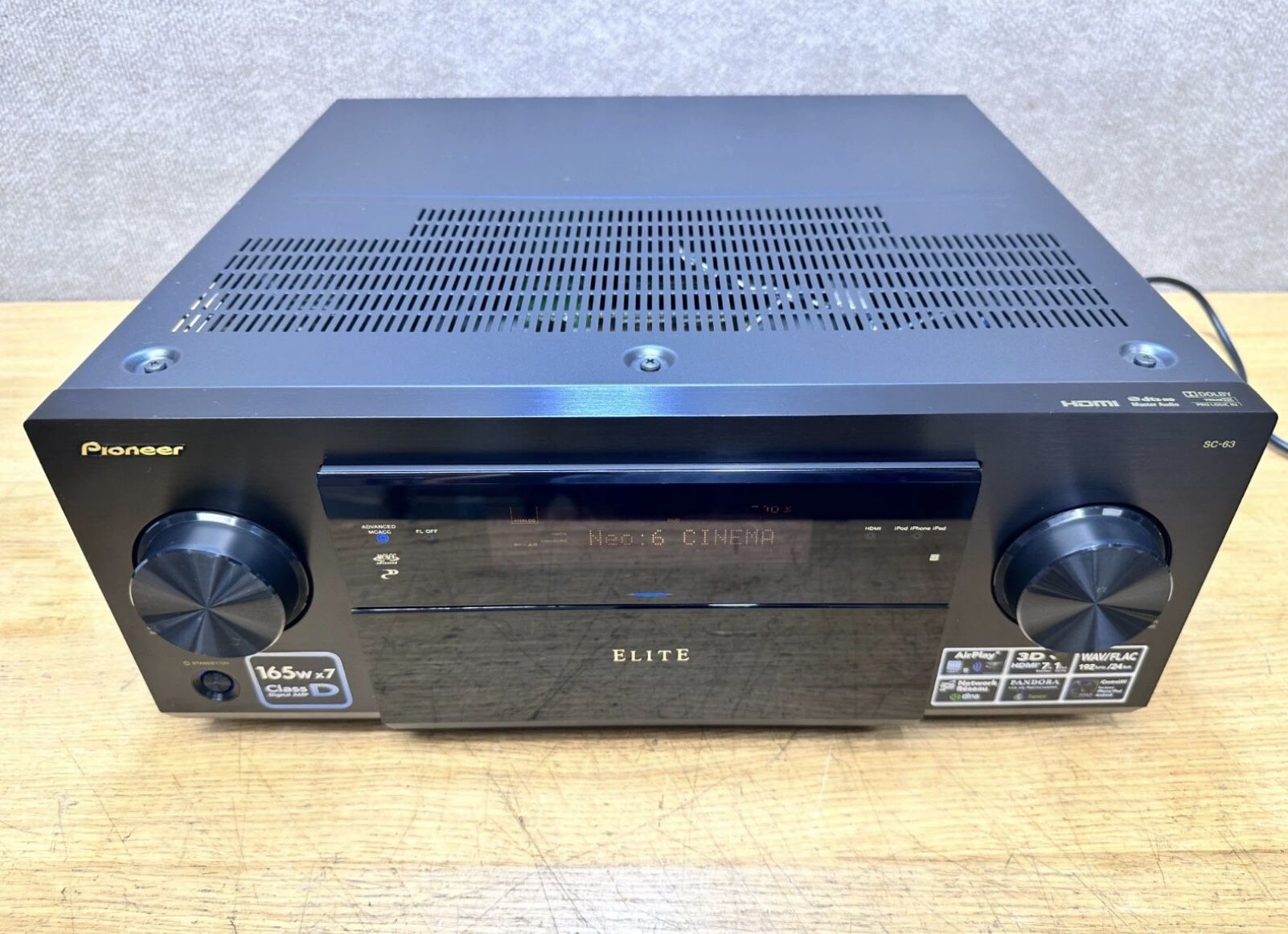Pioneer Elite SC-63 AV Receiver
