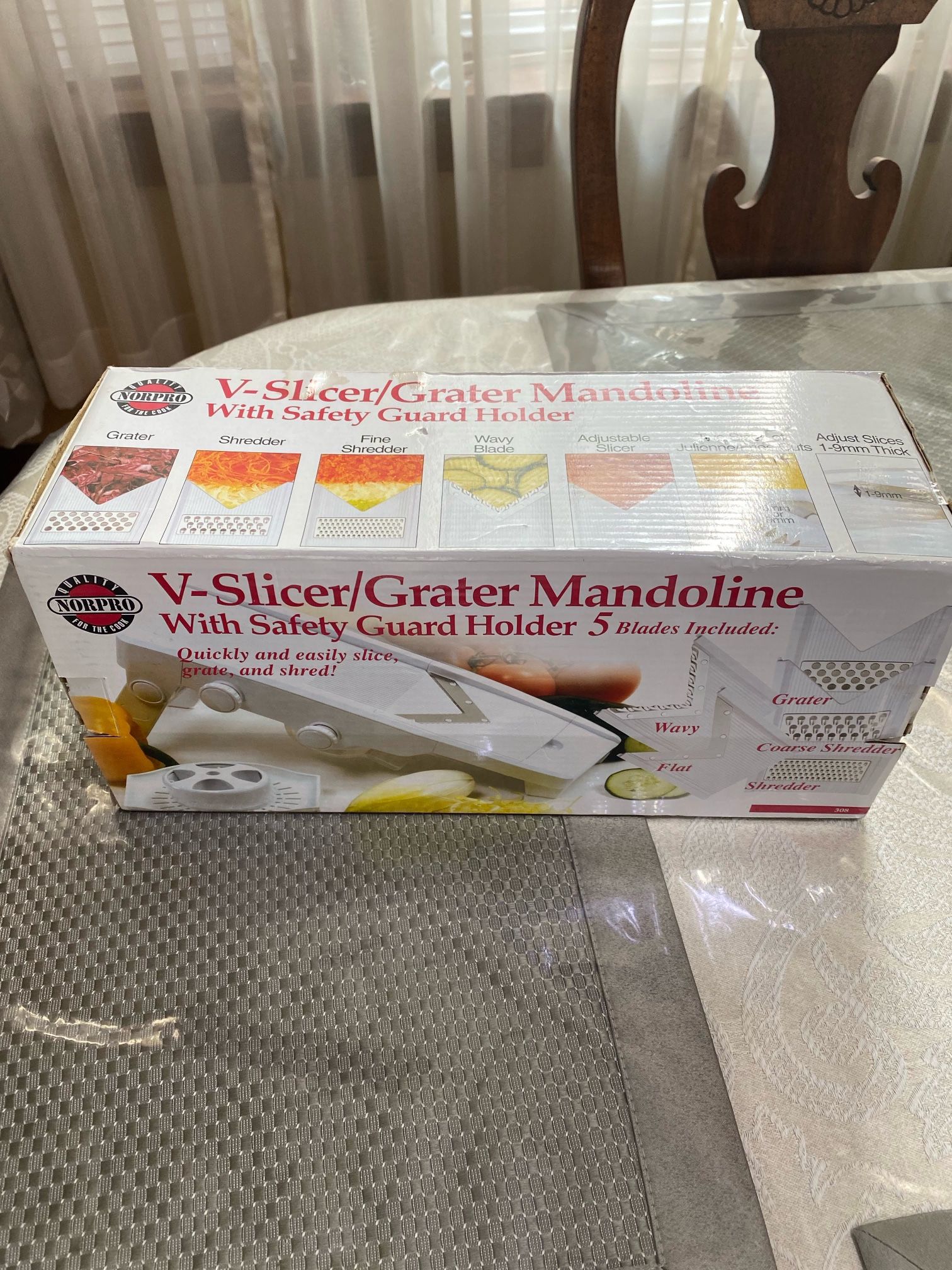MANDOLINE REBANADOR Y RAYADOR EN āVā