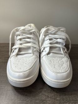 Coach White Low-Top Sneakers, Size 7M