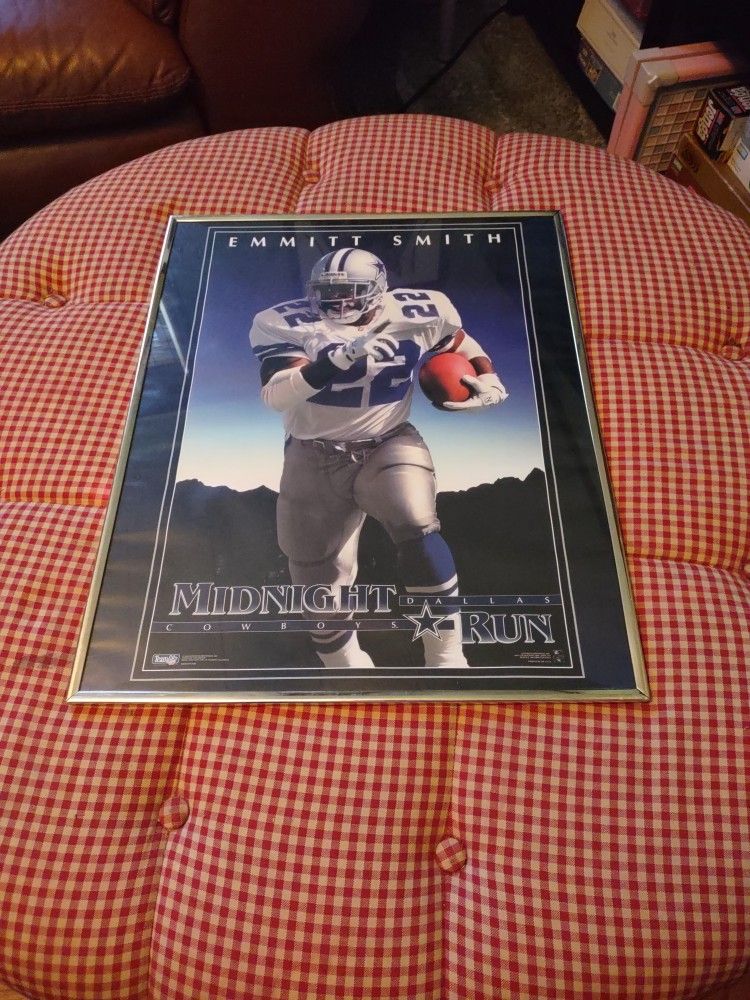 1994 Emmitt Smith Midnight Run Poster