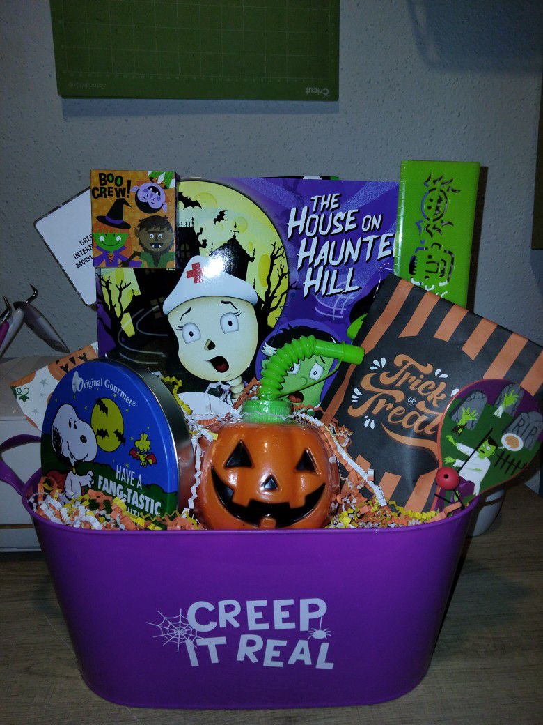 Halloween Kids Gift Basket 🎃👻