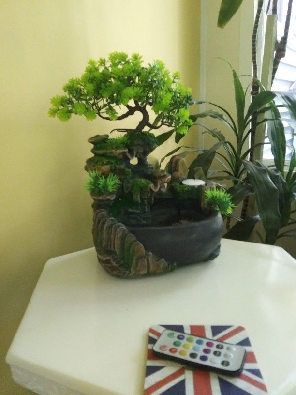 Bonsai Electric Fountain with dry Ice feature.