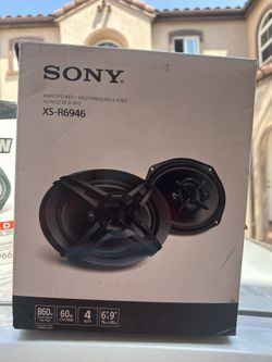 Sony Car Speaker 6 X 9