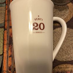 Like new Starbucks Venti 20 oz Coffee Mug Tea Cup 
