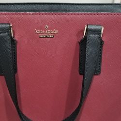 Kate Spade purse with matching cover bag