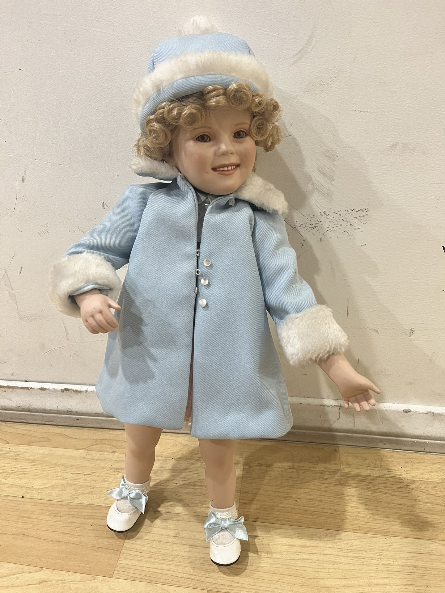 Shirley Temple Sunday Best Porcelain Doll